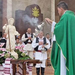 Blagoslovljen kip sv. Jakova u Mariji Bistrici
